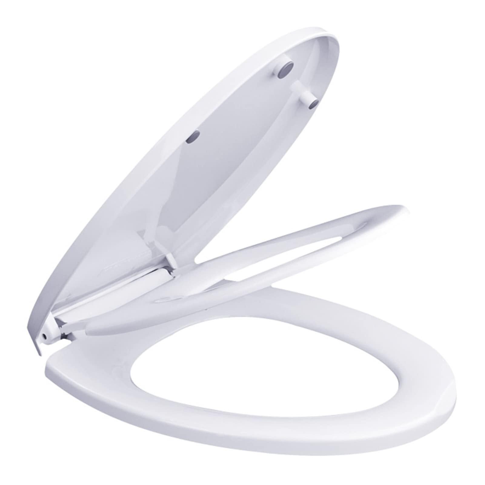 Built-in Potty Training Seat, 2-in-1 Soft Close Lid, Removable