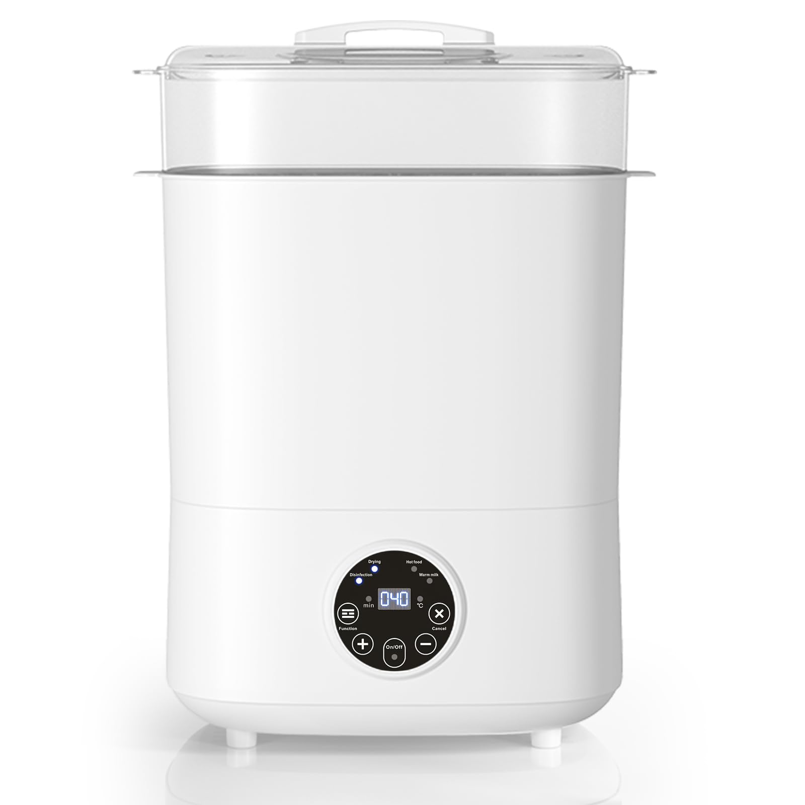 Baby Bottle Sterilizer and Dryer, 5-in-1 Large Capacity Bottle Sanitizer and Dryer