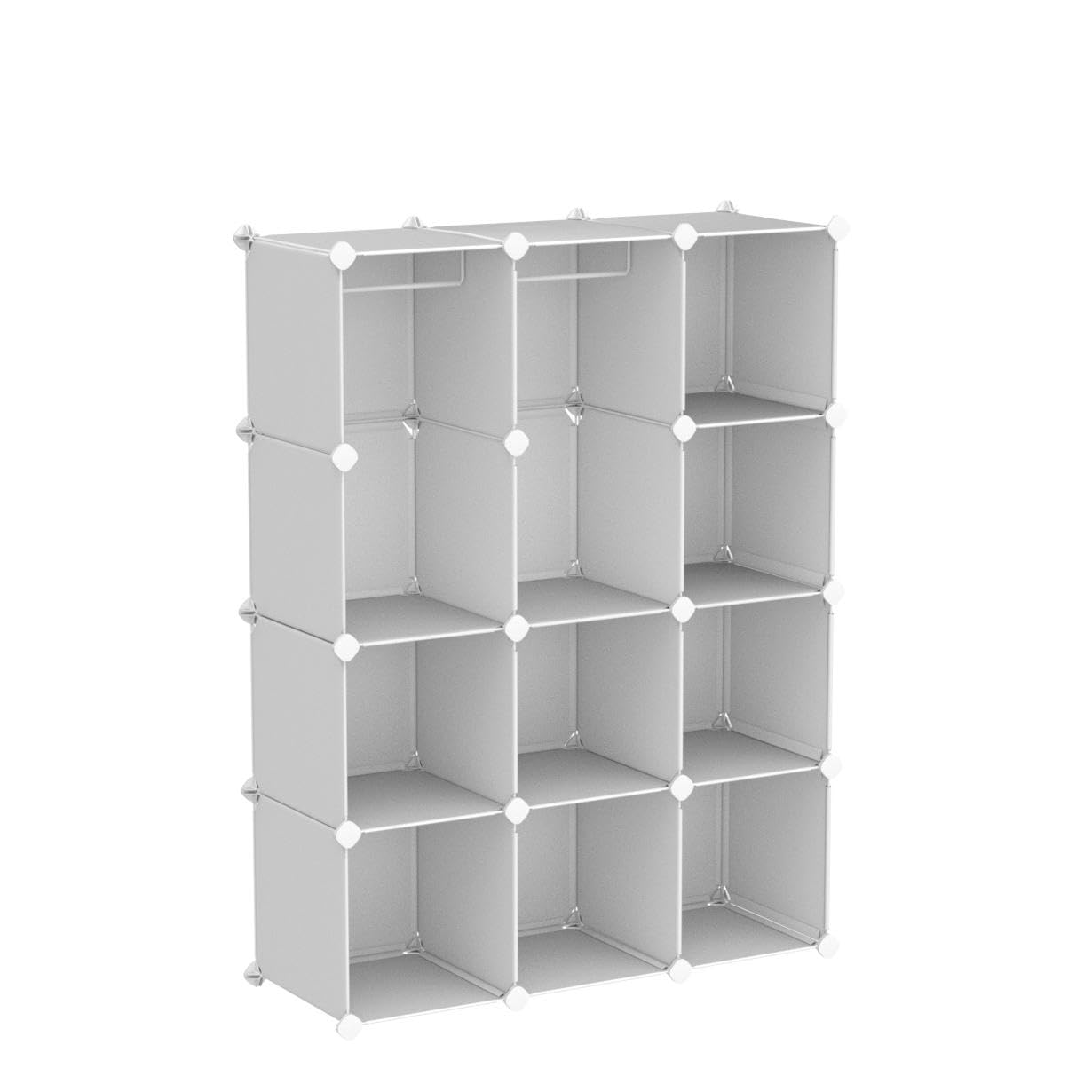 Baby Closet Organizer with Hanging Rod