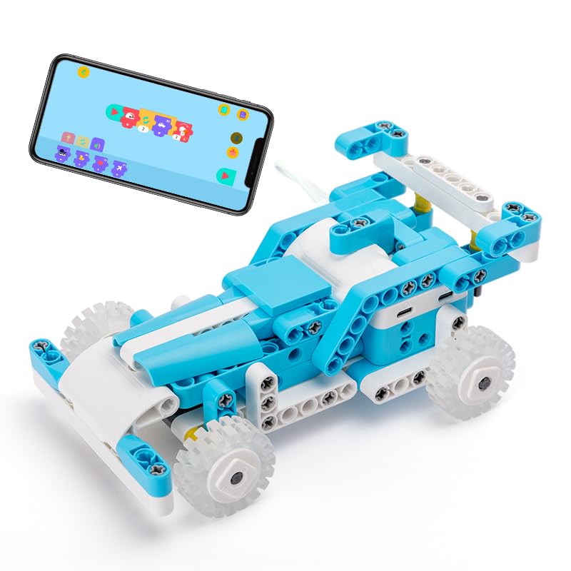 D1 21-in-1 STEM Coding Robot Kit for Kids (Ages 4-10), 280+ Pieces Educational