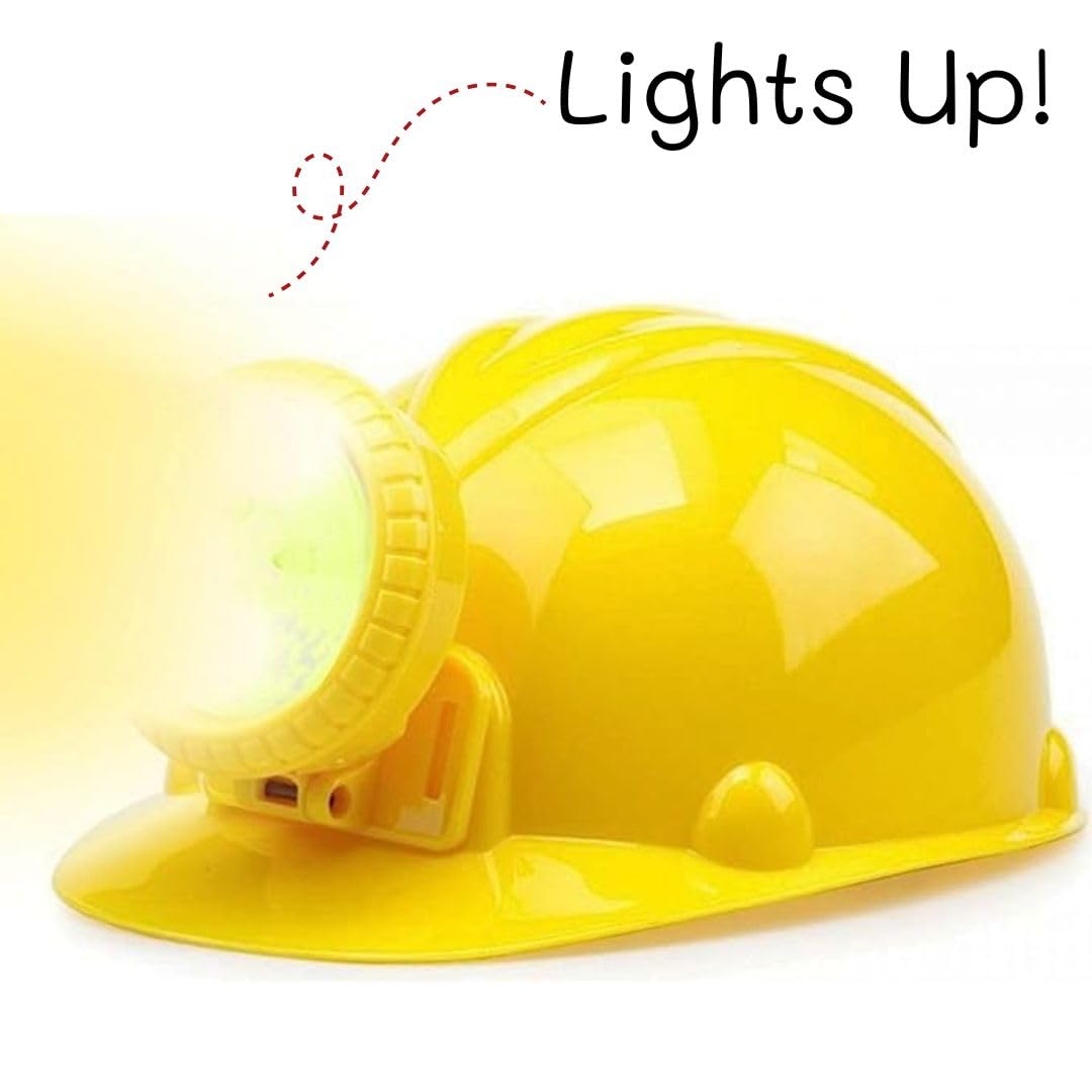 6 PACK - Dress Up Pretend Career Role Play Hard Hats & Helmets