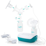 Hospital Strength Deluxe Advanced Breast Feeding Closed System Double Electric Pump
