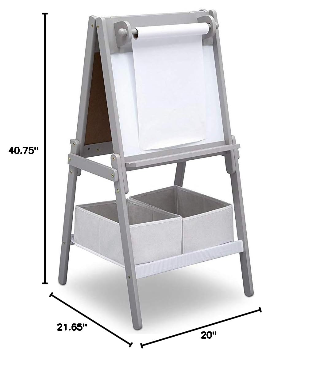 Children MySize Kids Double-Sided Storage Easel -Ideal for Arts