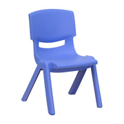 Emmy Adjustable Classroom Activity Table with 6 Stackable Chairs