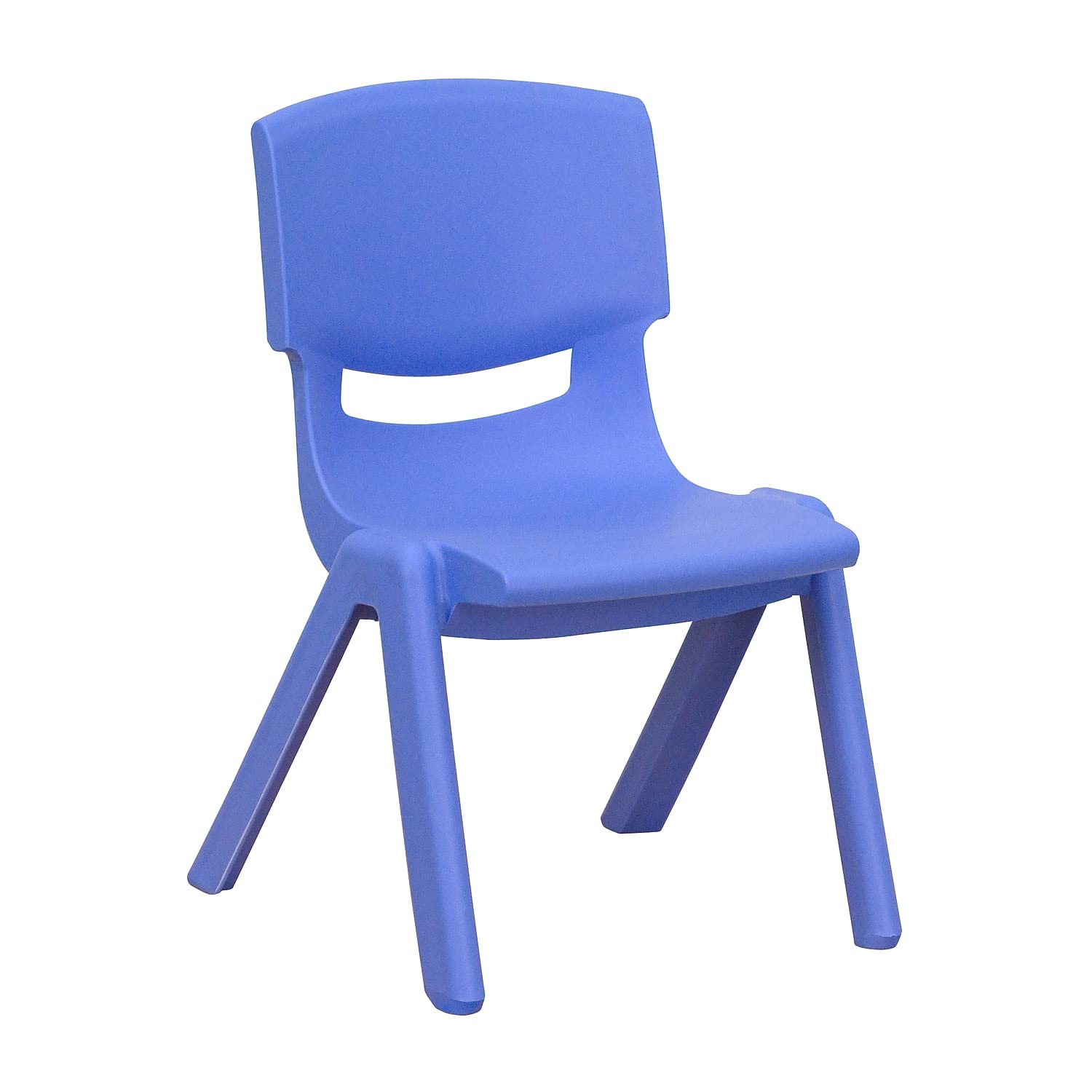 Adjustable Classroom Activity Table Set with 6 Stackable Chairs