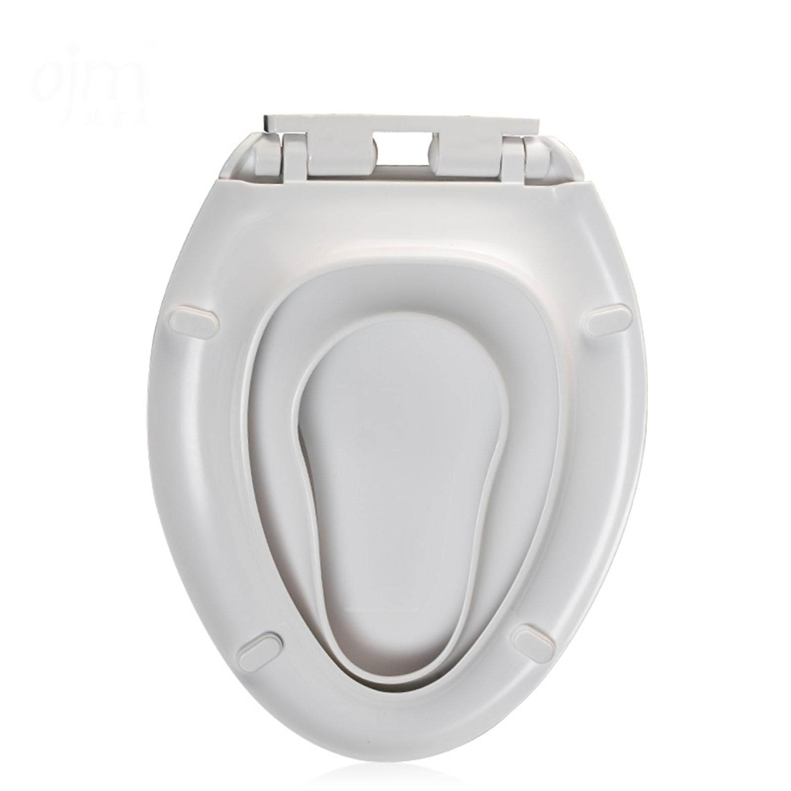 Built-in Potty Training Seat, Slow Close Toilet Seat, and Will Never