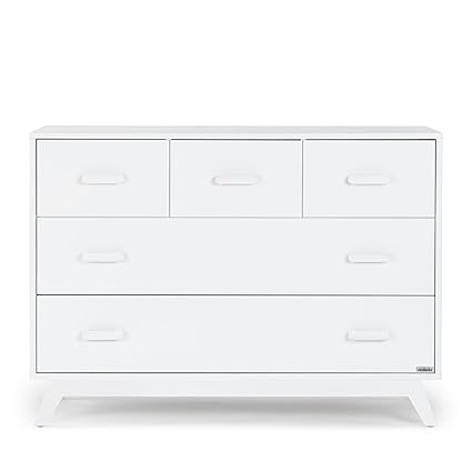 5-Drawer Dresser for Nursery and Bedroom - Modern Design