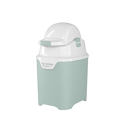 Mini Diaper Pail with Airtight Lid - Durable & Odorless Diaper Disposal