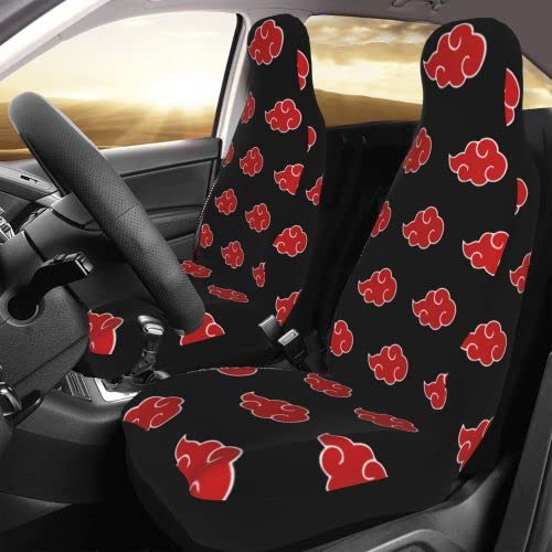 2pcs Car Seat Cover Easy to Install Universal Fit Accessories for Auto Truck Van SUV