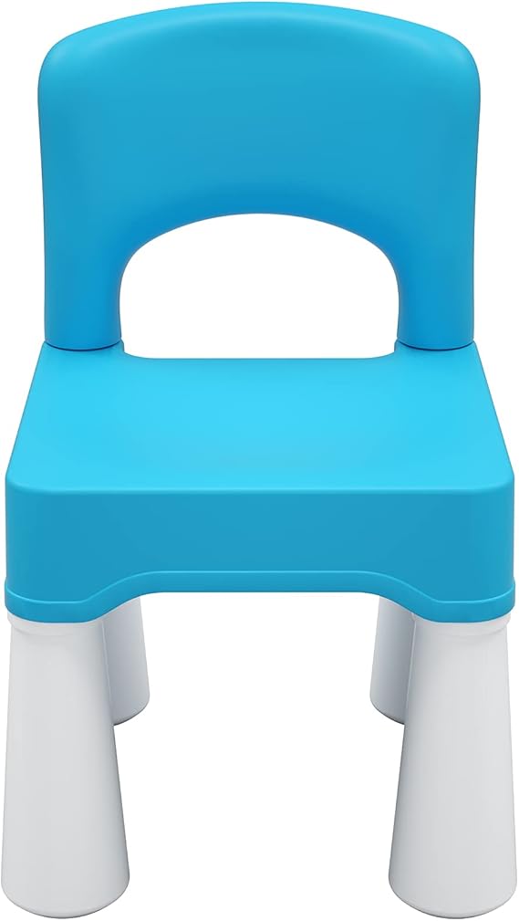 Plastic Toddler Chair, Durable and Lightweight Kids Chair, 9.3" Height