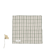 The Printed Blanket - Sage Check