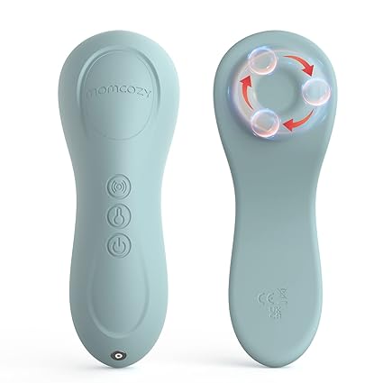 Rolling Lactation Massager with Heat, 3-in-1 Real-Like Massage for Relieve Clogged Ducts