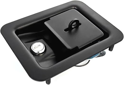 Square Cabinet Key Lock Black Or Stainless for Car Bus Truck