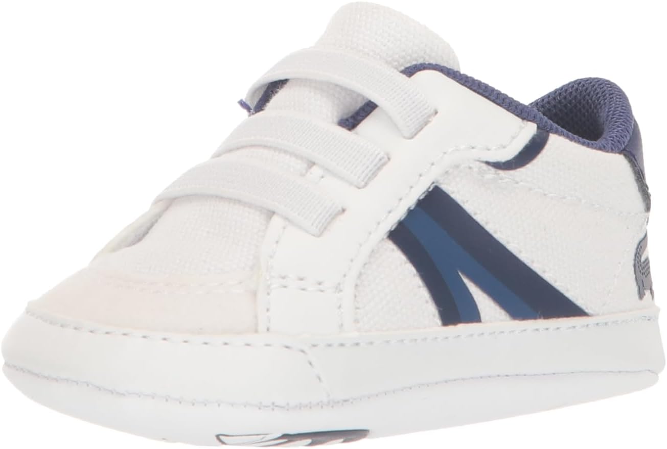 Lacoste Unisex-Child Infant's L004 Sneaker, Azalea Pink Used, 1