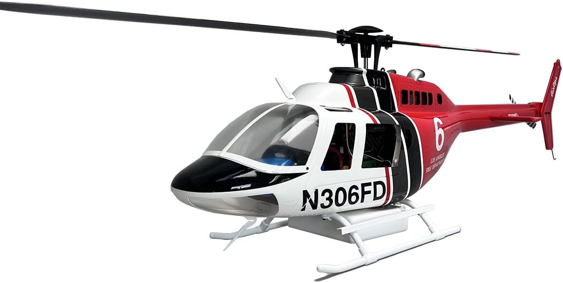 Roban RC Helicopter 470 Size B206 RTF Version Model Toys for Adults