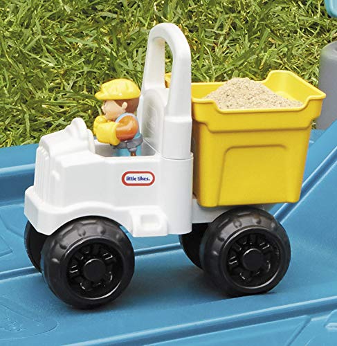 Dirt Diggers Excavator Sandbox for Kids, Including lid and Play Sand Accessories
