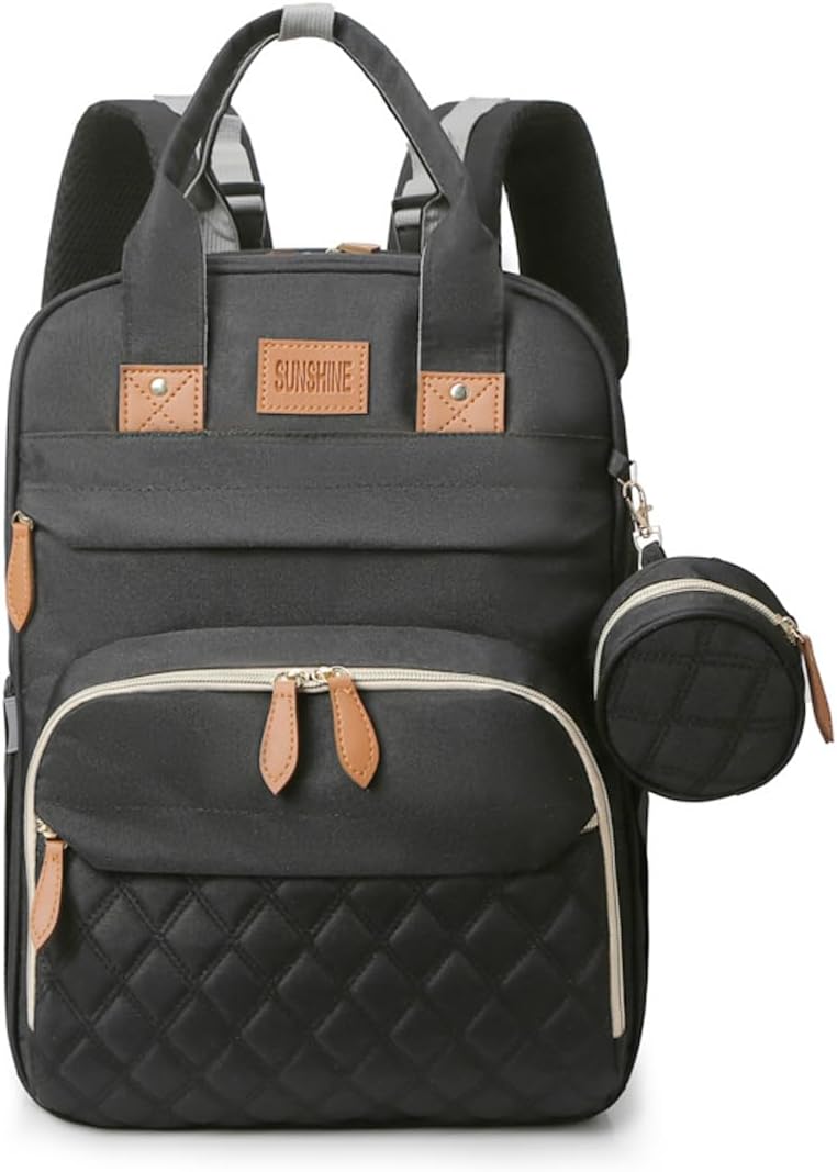 Diaper Bag Backpack, Multifunction Travel Diaper Bags, Mommy