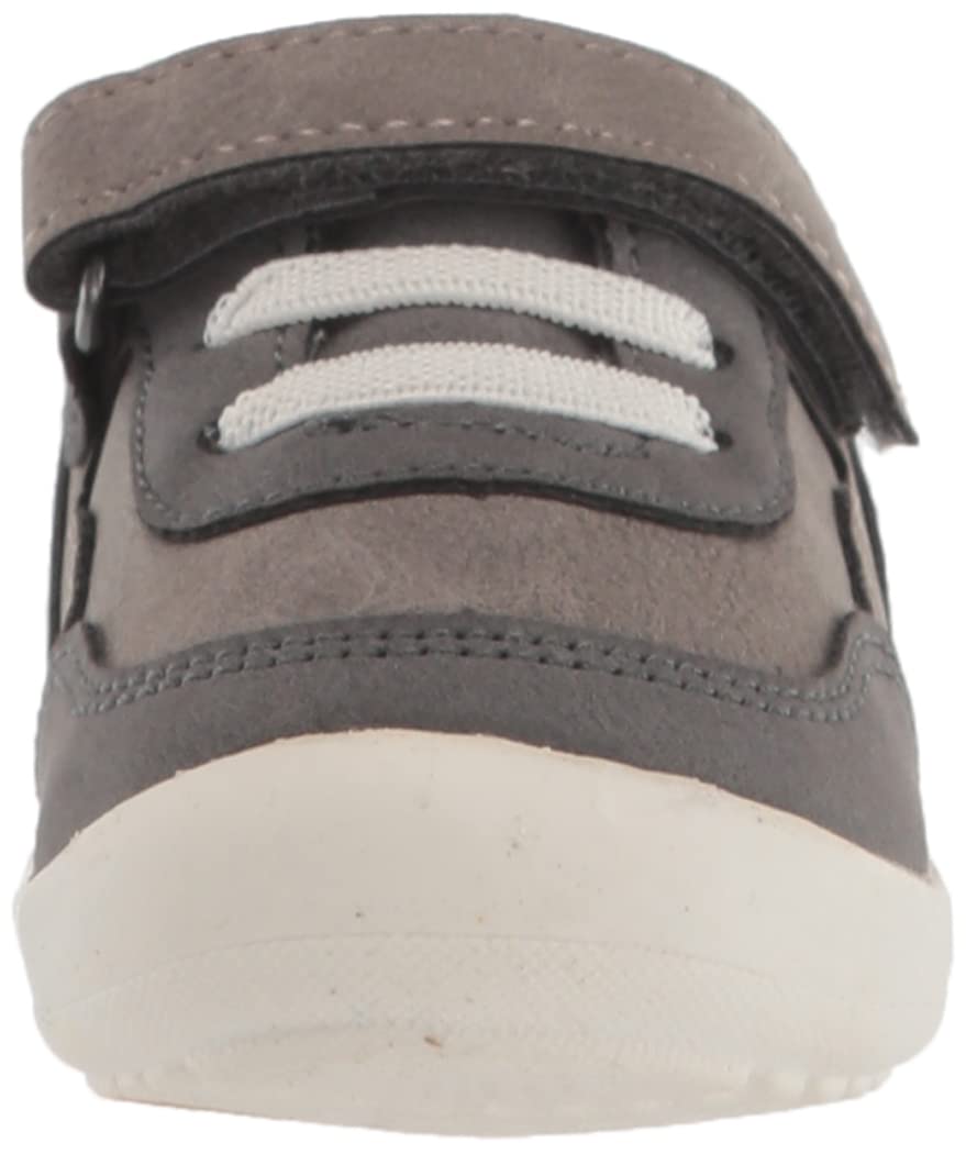 Stride Rite 360 Boys Nick Sneaker, Grey, 4 Toddler