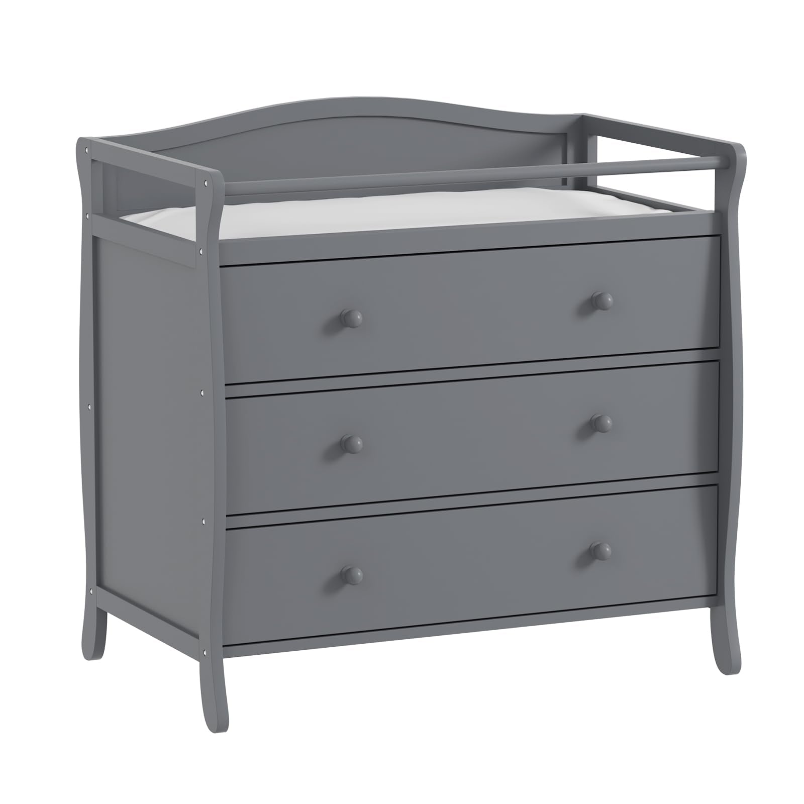 Wooden Baby Changing Table with 3 Drawers