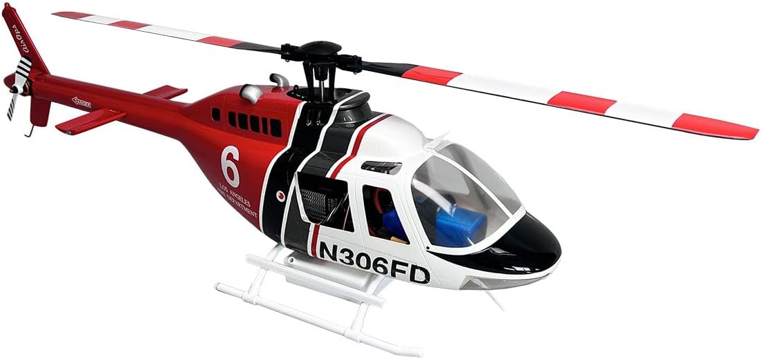 Roban RC Helicopter 470 Size B206 RTF Version Model Toys for Adults