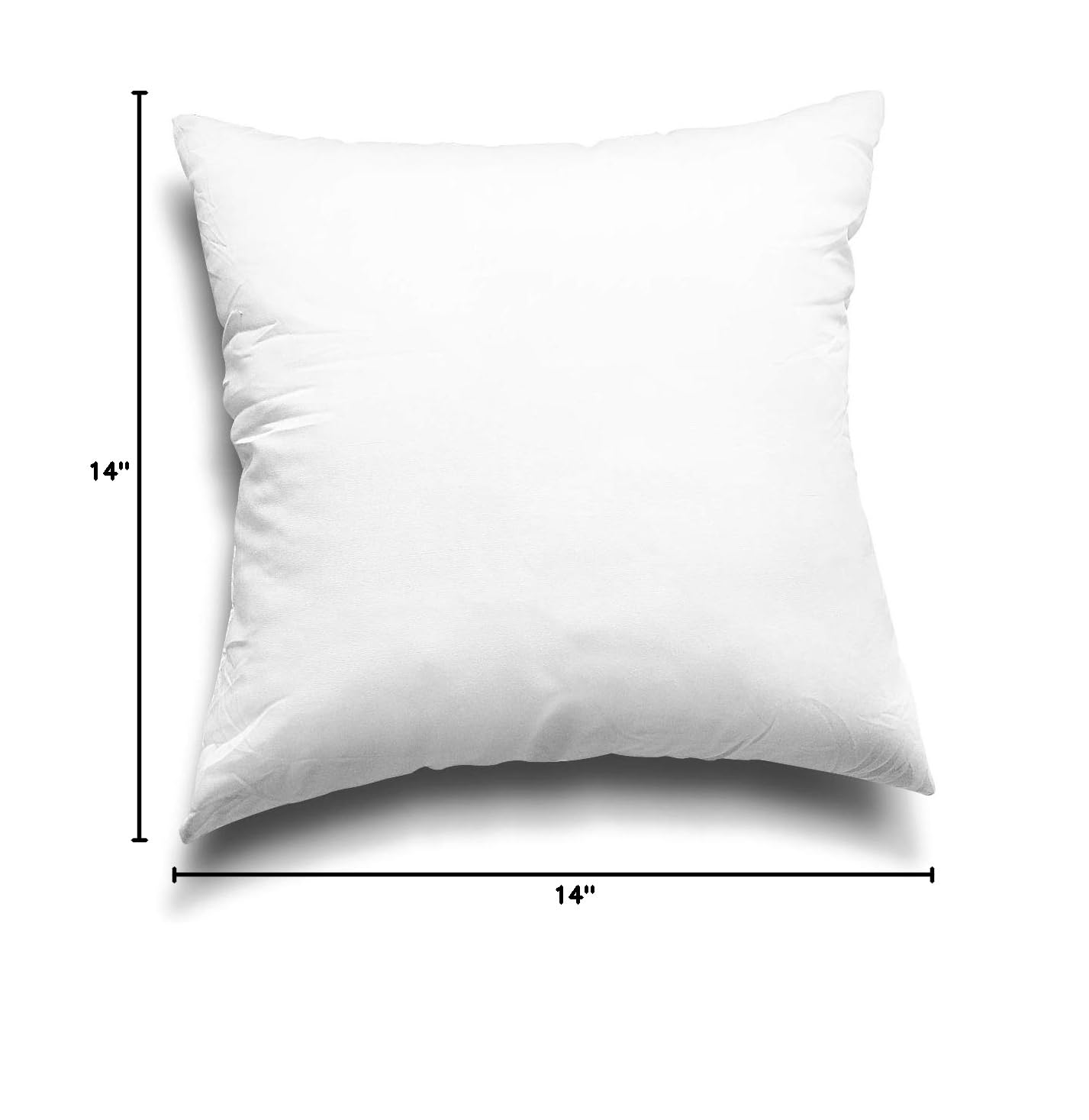 Throw Pillow Inserts, Set of 2 Lightweight Down Alternative Polyester