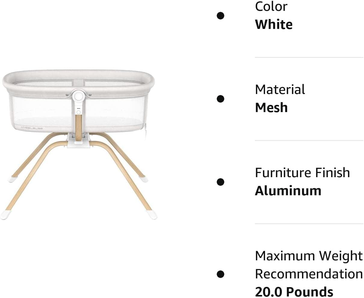 3-in-1 Rocking Baby Bassinet Bedside Sleeper