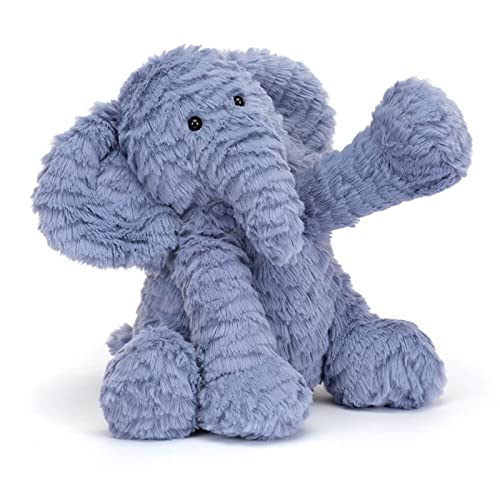 Fuddlewuddle Elephant Stuffed Animal, Medium 9 inches - Elephant Plush Toy