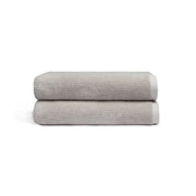 Earth Ribbed Bath Towel Set - 60% Cotton 40% Viscose from