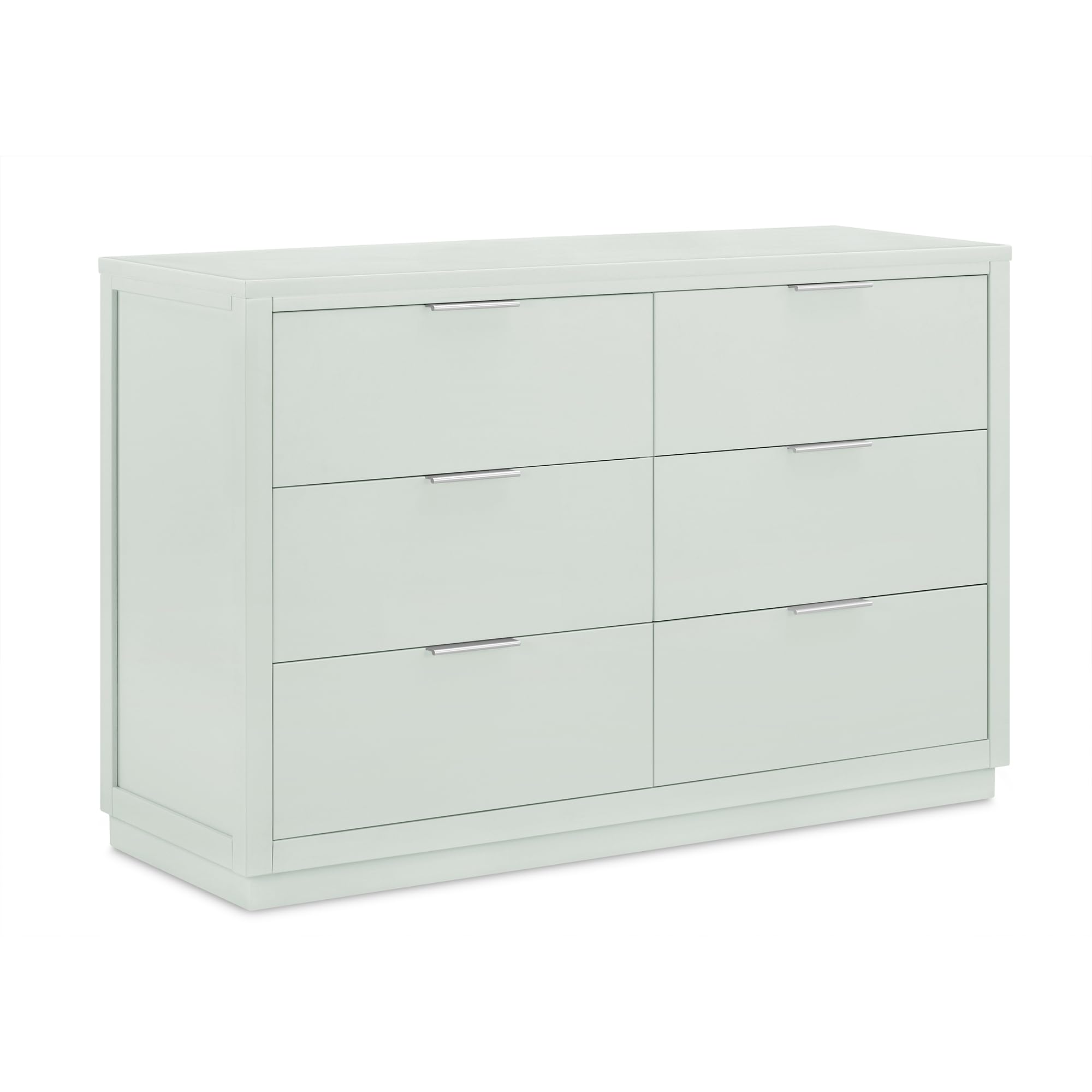 6 Drawer Dresser, Fully Assembled - Classic Collection, Light Sage