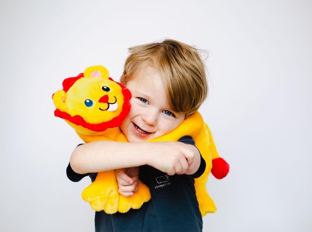 Stuffed Animals – Mindfulness Plush Toy for Kids, Teaches Deep Breathing, Self-Regulation