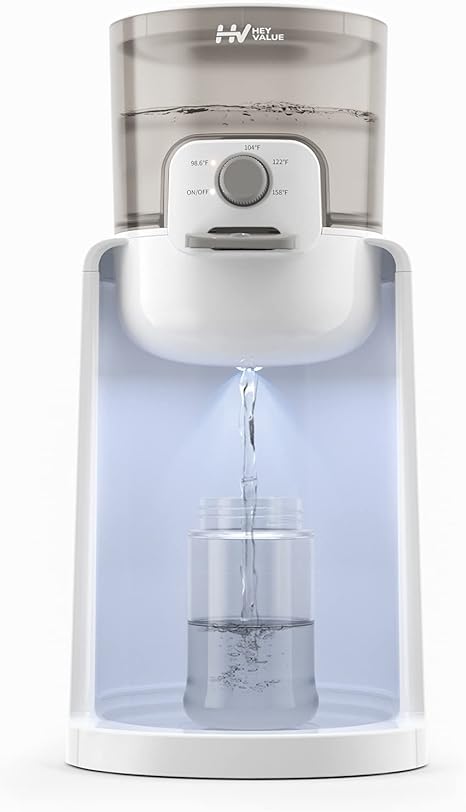 Water Warmer, HEYVALUE Baby Bottle Warmer, Formula Maker