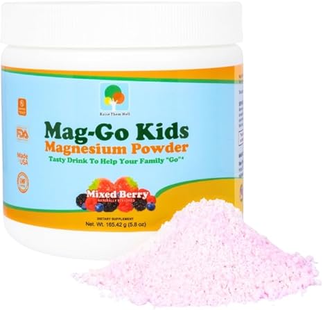 Mag-Go Kids Magnesium Powder | Constipation Relief (Unflavored)