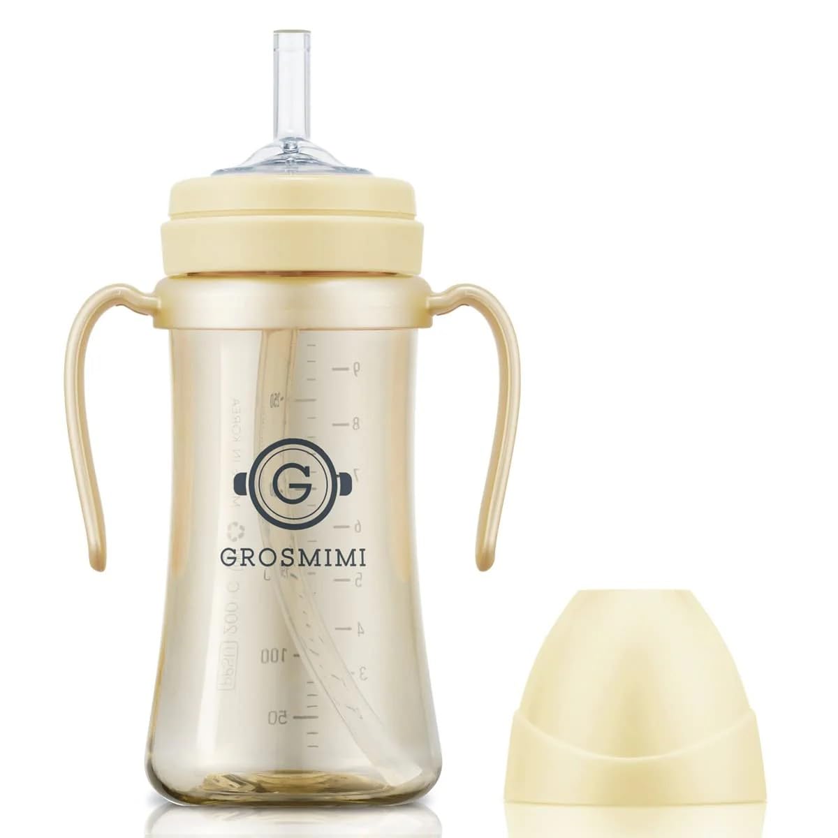 Spill Proof Magic Sippy Cup with Straw with Handle for Baby and Toddlers