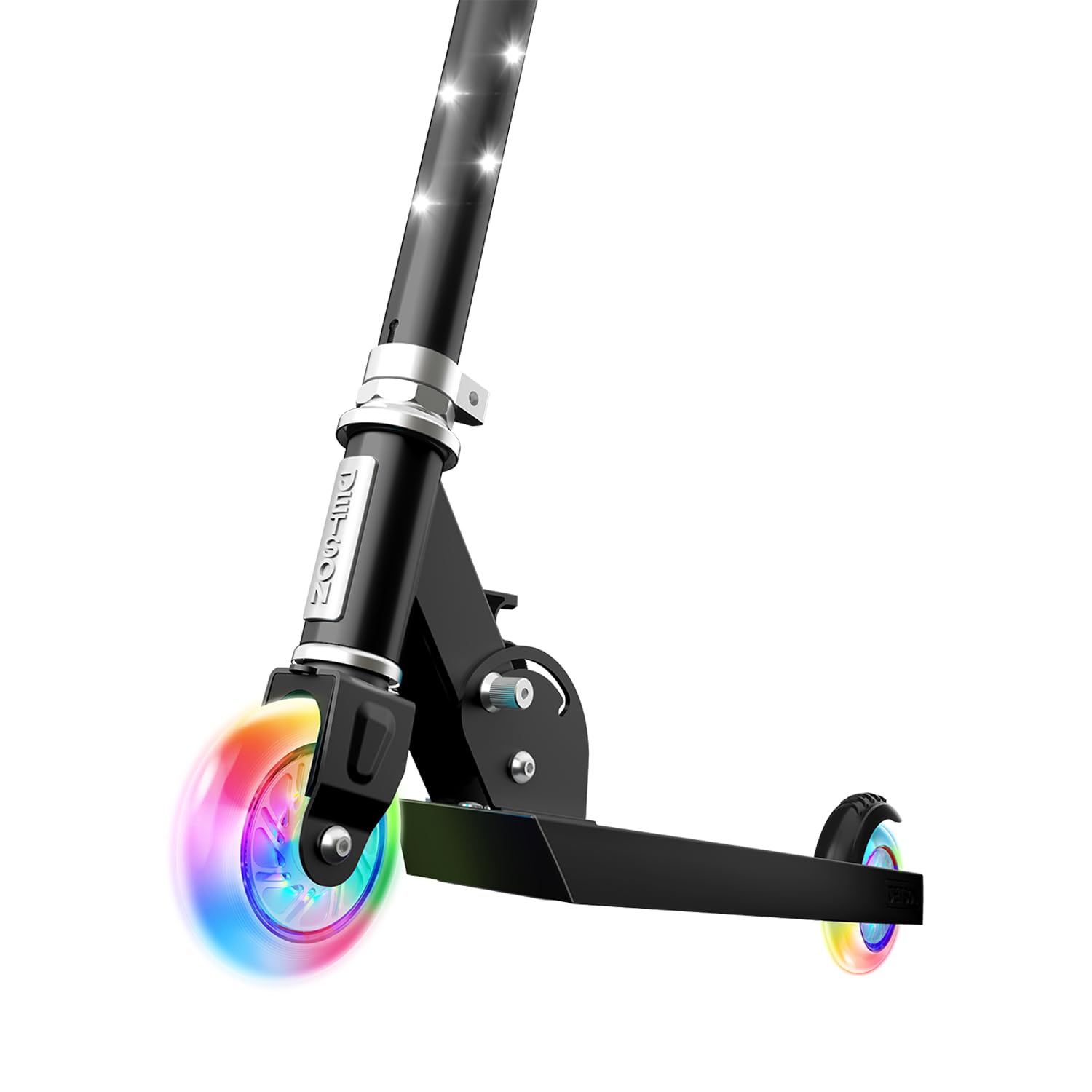 Moonbeam 2-Wheel Light Up Kick Scooter, Light up Stem & Wheels