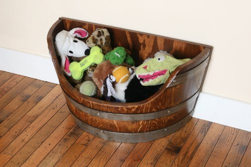 Solid Oak Wine Barrel Storage Box