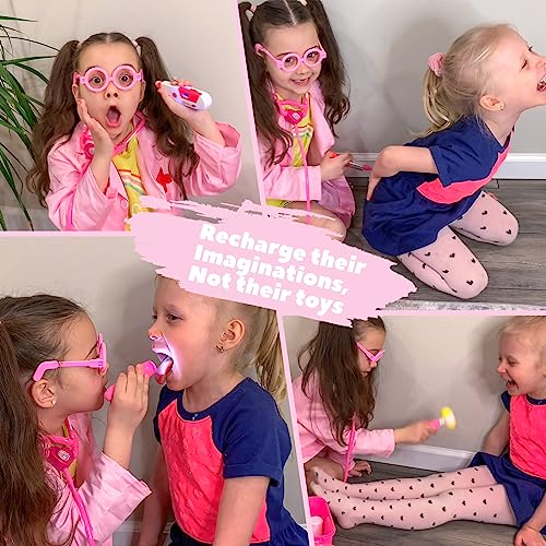 Doctor Kit for Toddlers 3 4 5 Years Old, Kids Doctor Play Set for Girls