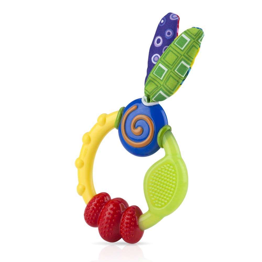 Wacky Teething Ring, Multicolor (Pack of 16)