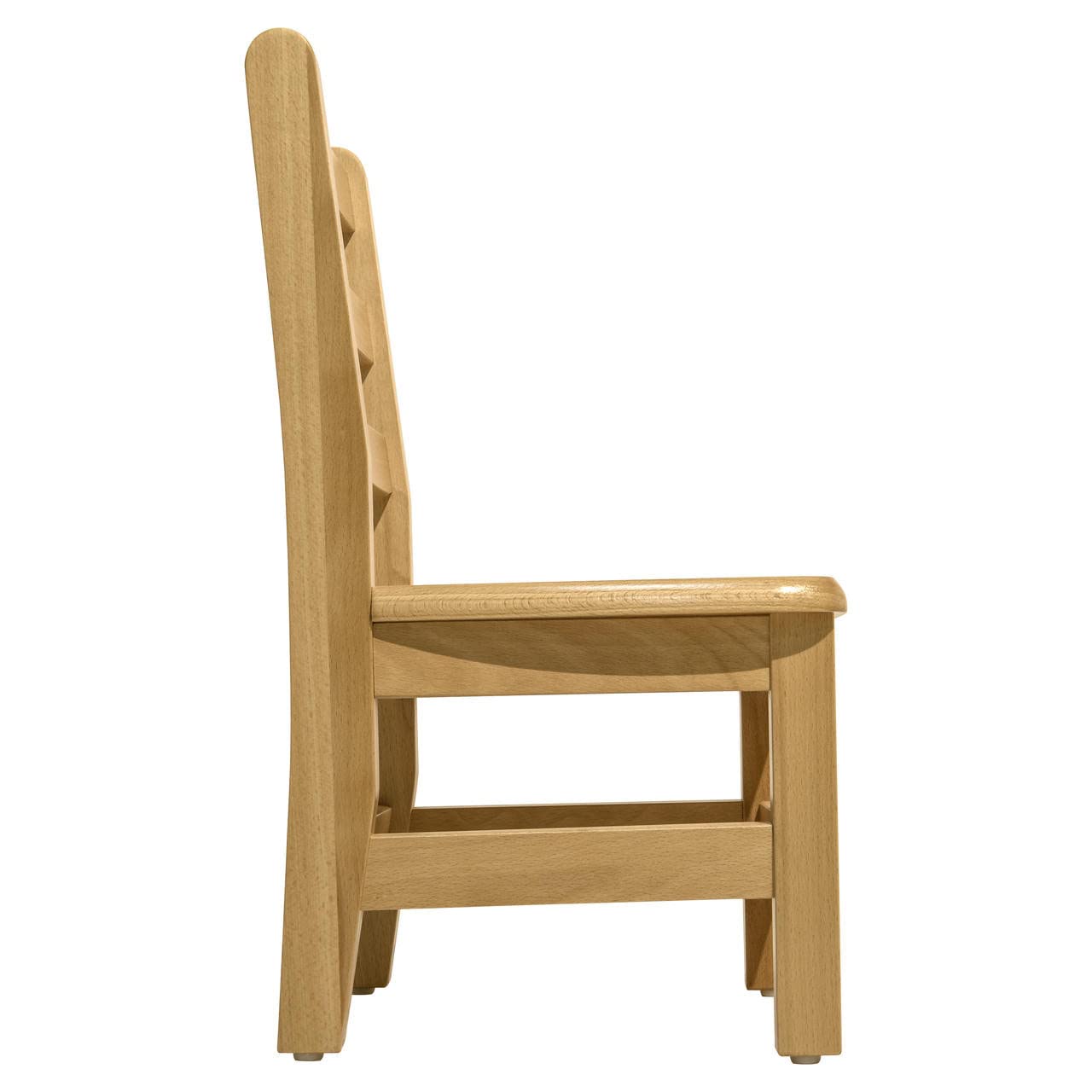 Kids Wooden Ladderback Chair Set for Ages 6-8
