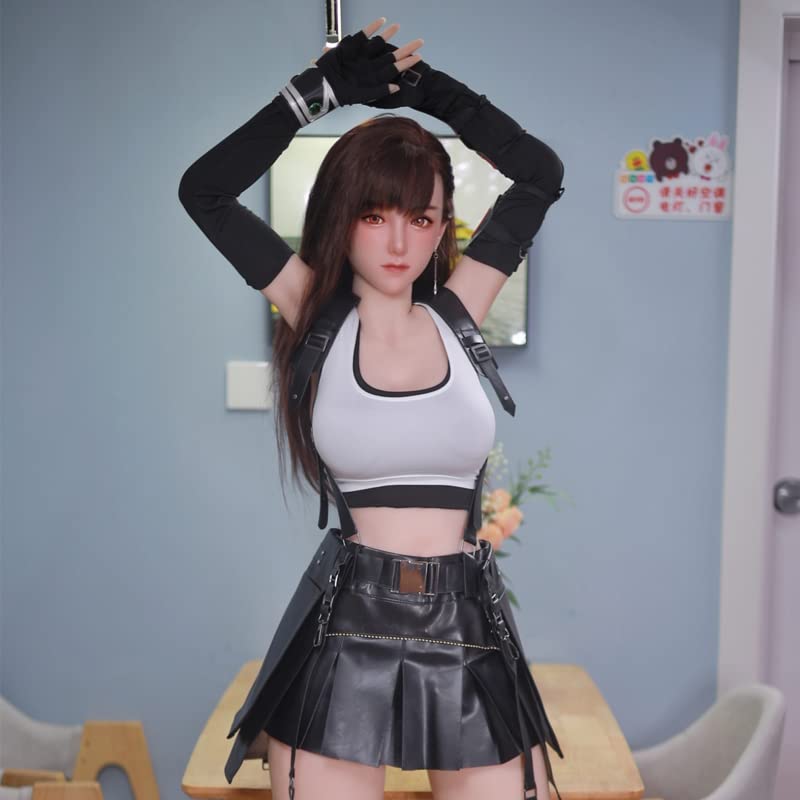 Timei 1:1 Female Seamless Action Figures Full Silicone Material Tifa Jydoll-ca 163cm