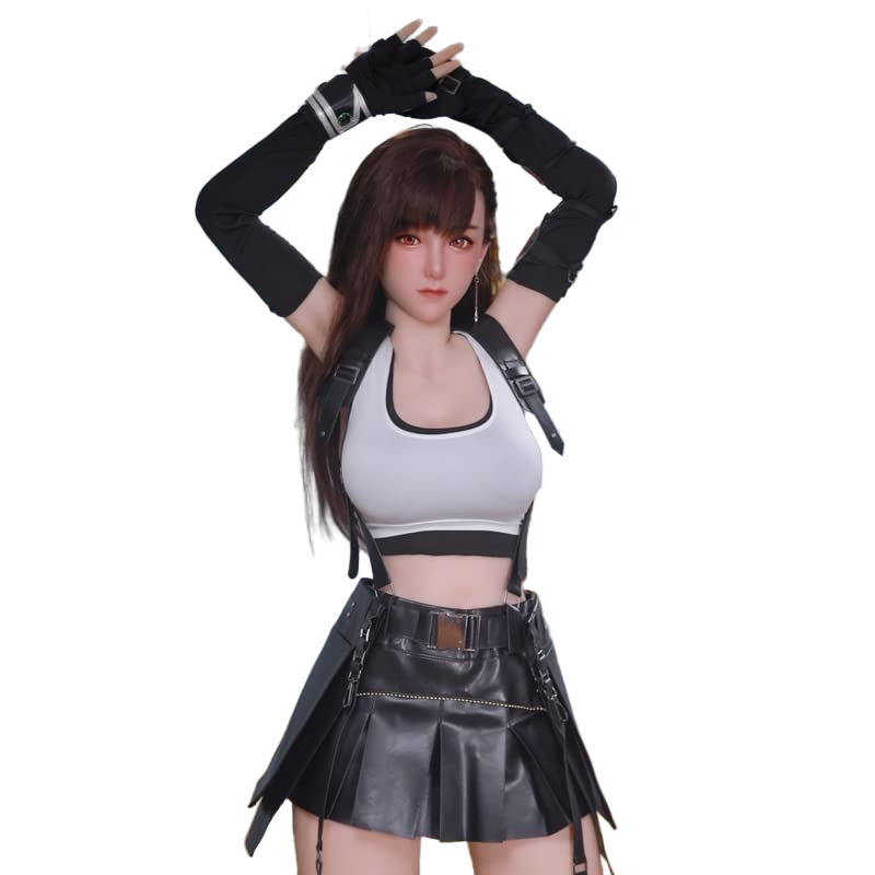 Timei 1:1 Female Seamless Action Figures Full Silicone Material Tifa Jydoll-ca 163cm