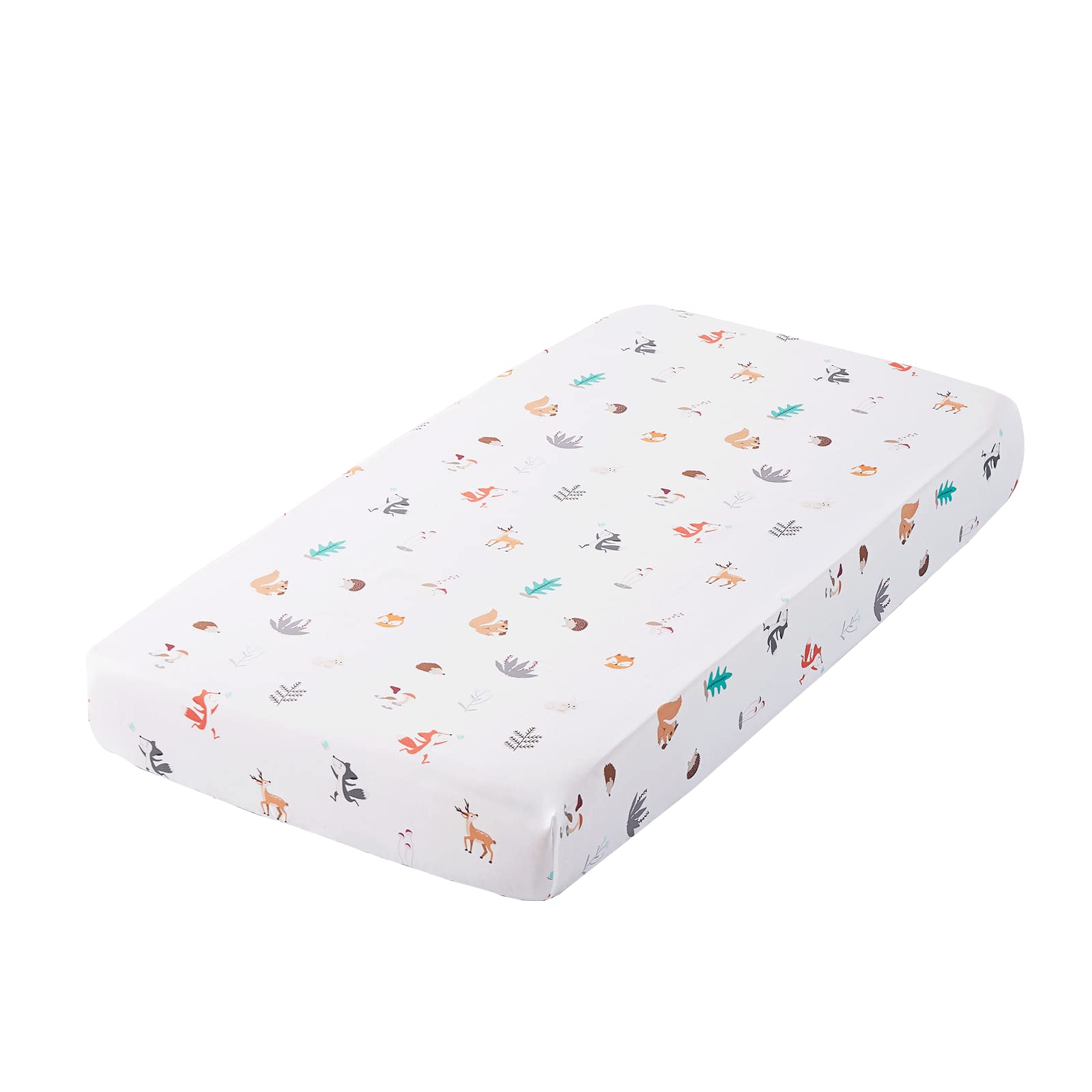 Woodland Animal Nursery Crib Bedding Set 3 Piece