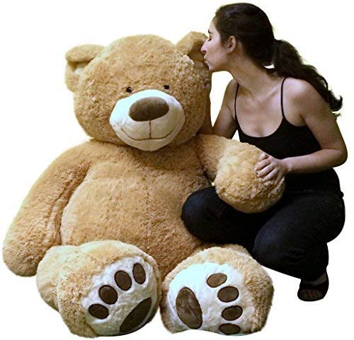 Giant 5 Foot Customizable Teddy Bear Hand-Stuffed in USA