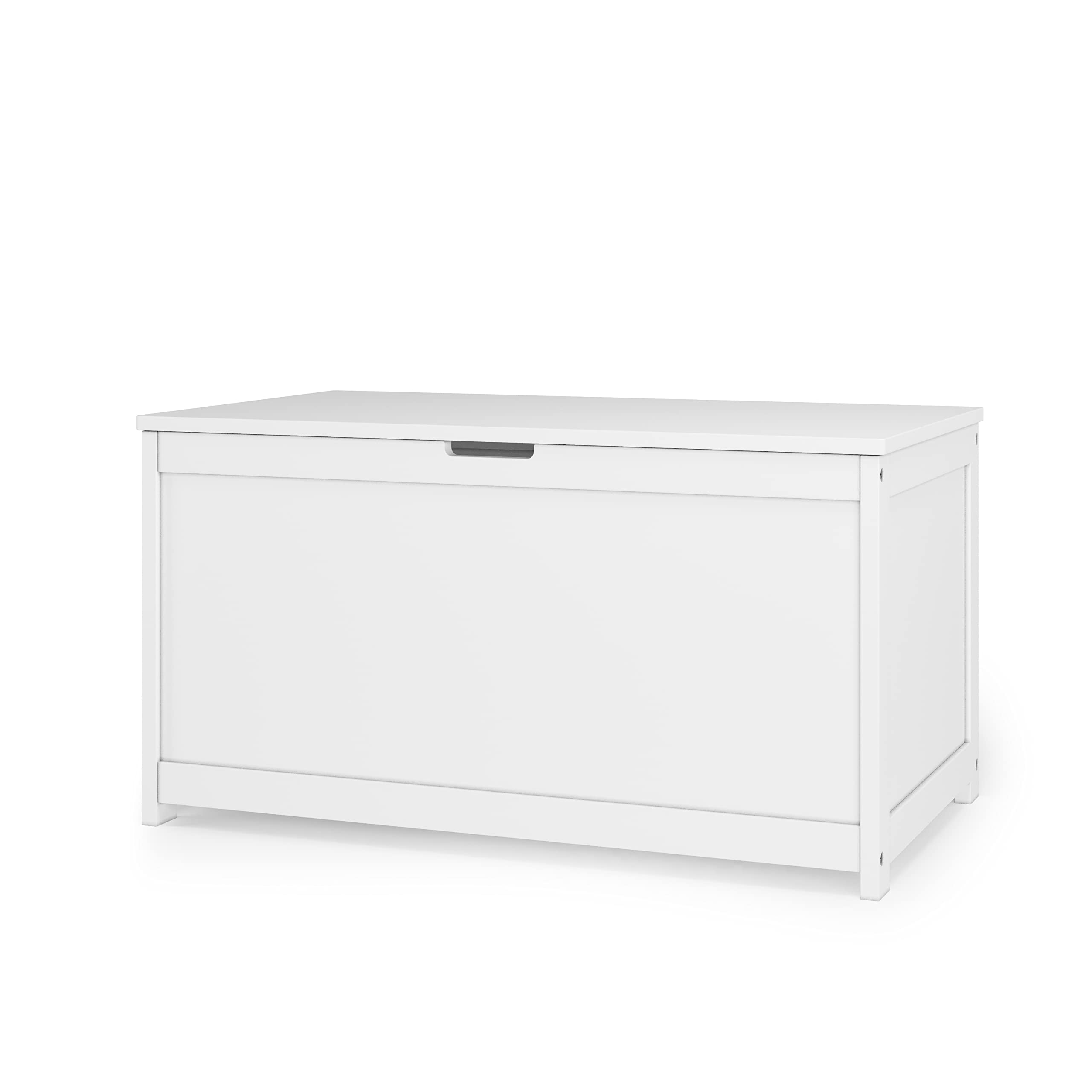 33" Wood Toy Storage Chest with Soft Close Safety Hinges
