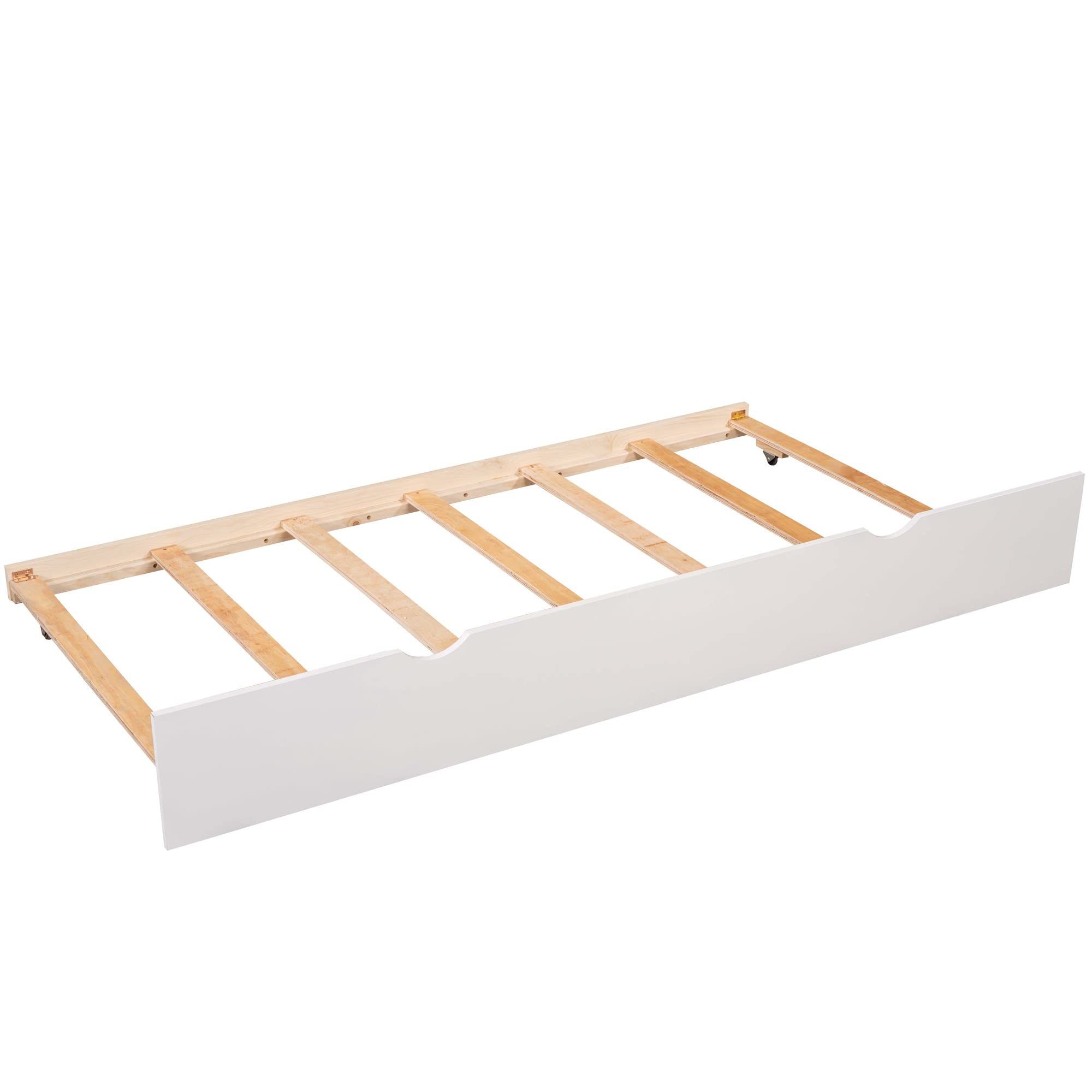 Twin Over Twin Bunk Bed with Trundle