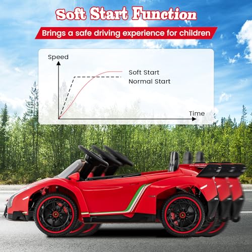 12V Kids Ride-On Sports Car with Remote Control
