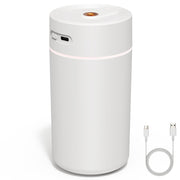 Car Star Projection Humidifier with 360ml Tank, Portable USB Powered Cool Mist Diffuser