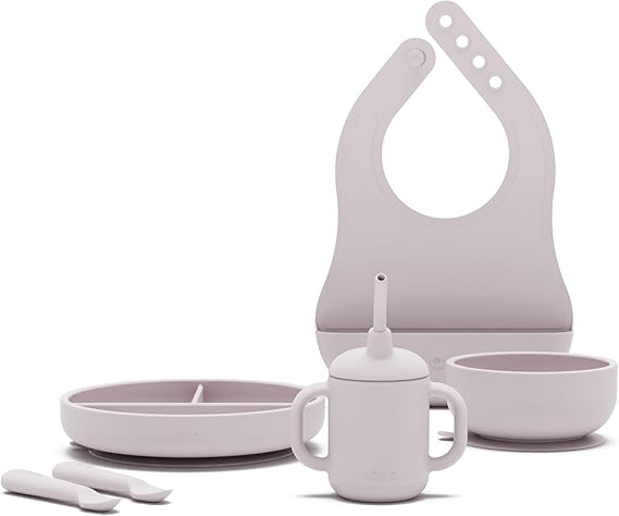 First Bites Silicone Baby Feeding Set - Baby Led Weaning Supplies