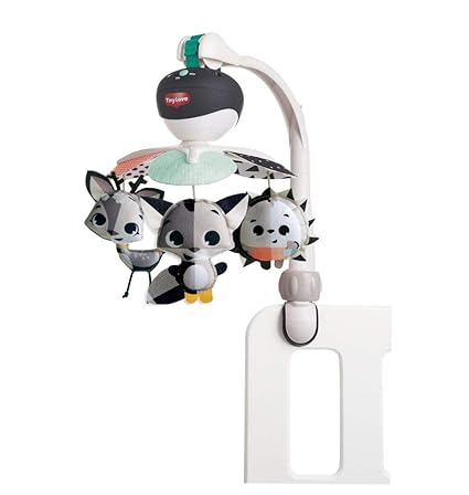 Meadow Days Baby Mobile for Crib, Newborn Baby Toys, Portable Mobile