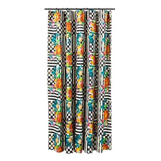 CHILDS Fabric Shower Curtain, Decorative Bathroom Shower Curtain