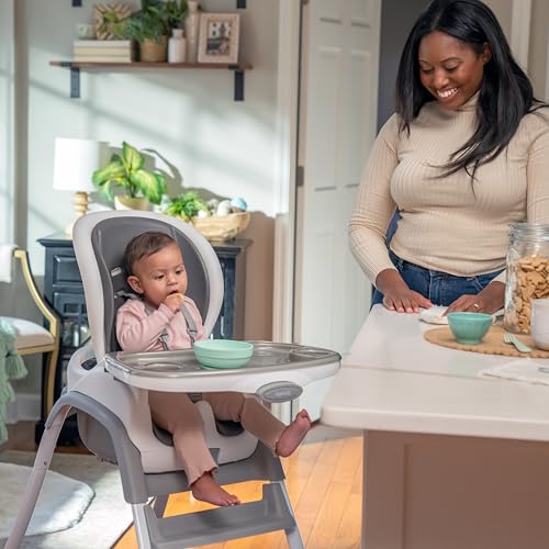 3-in-1 Convertible High Chair with Booster Seat